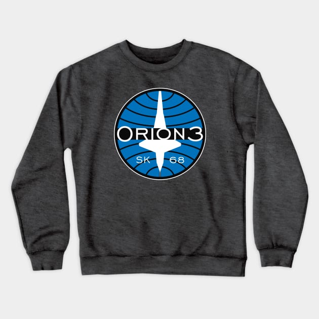 Orion 3 Patch Crewneck Sweatshirt by Ekliptik